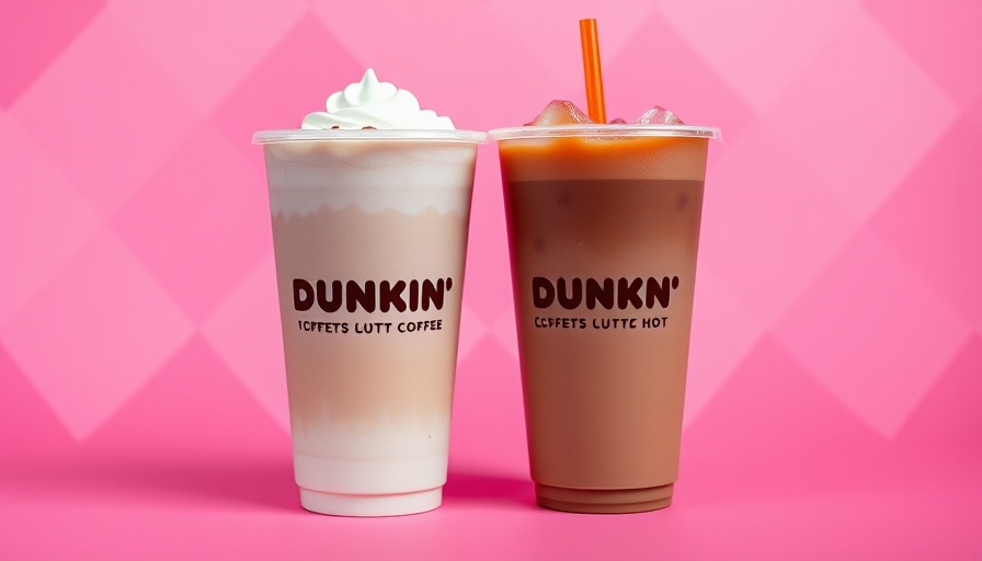 Dunkin’ Cereal N’ Milk Latte review with iced and hot coffee cups.