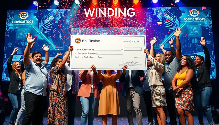 Excited team wins at 2025 Startup Battlefield 200 event.