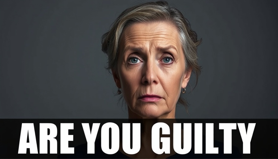 Concerned woman with text 'ARE YOU GUILTY?' urging to avoid benefit fraud.