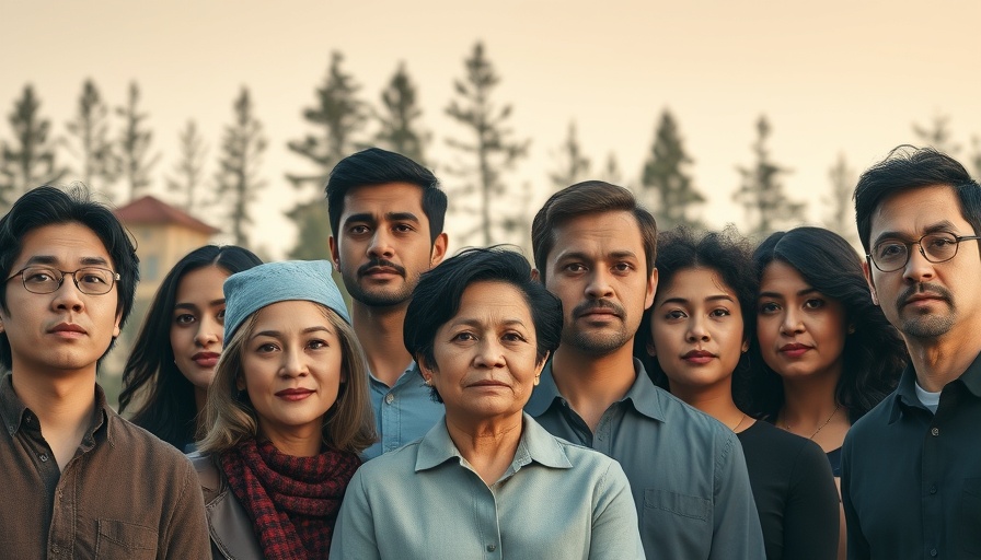 Collage of diverse individuals foster meaningful conversations, documentary theme.