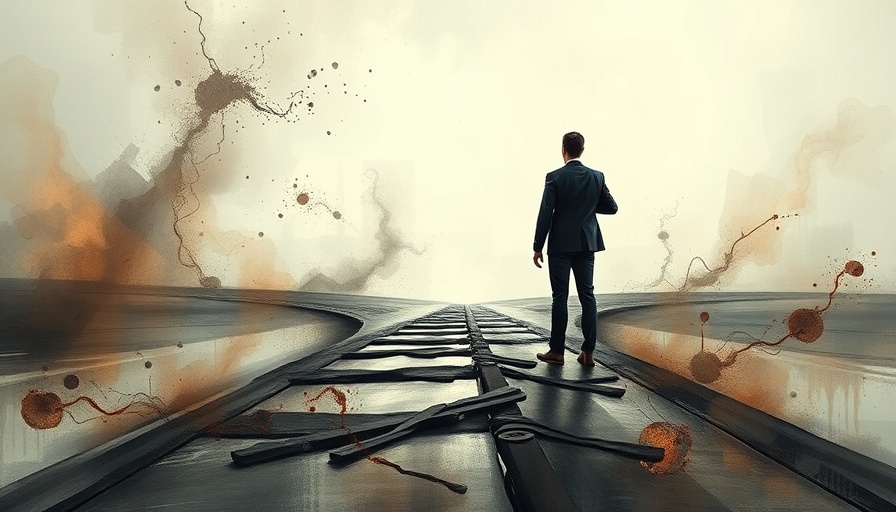 Abstract crossroads symbolizing the power of pivoting