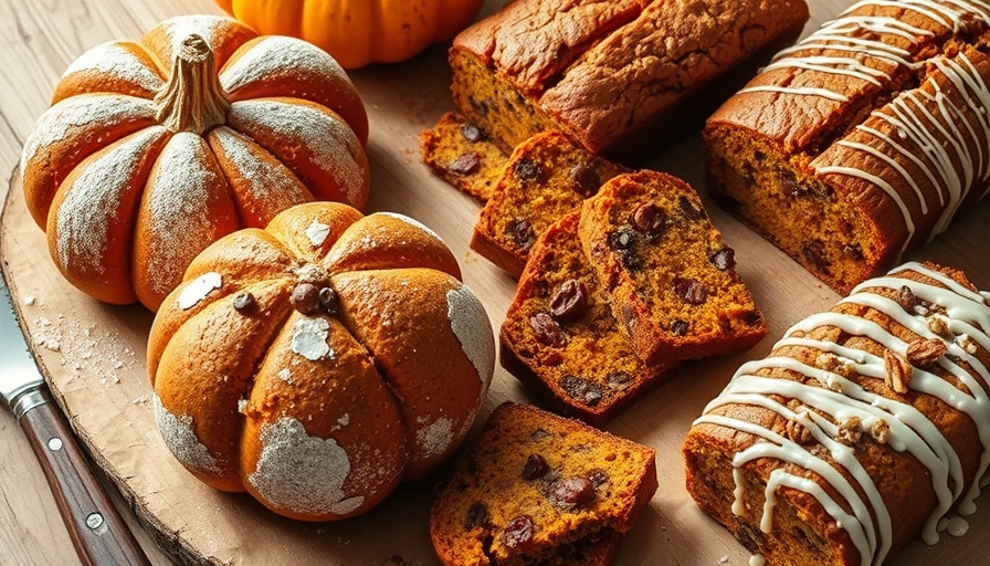 Delicious healthy fall bread recipes featuring pumpkin, cranberry, and spices.