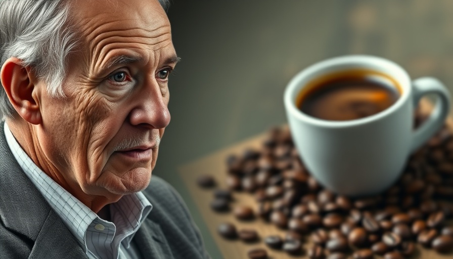 Distinguished expert discussing coffee's effect on autophagy and lifespan.