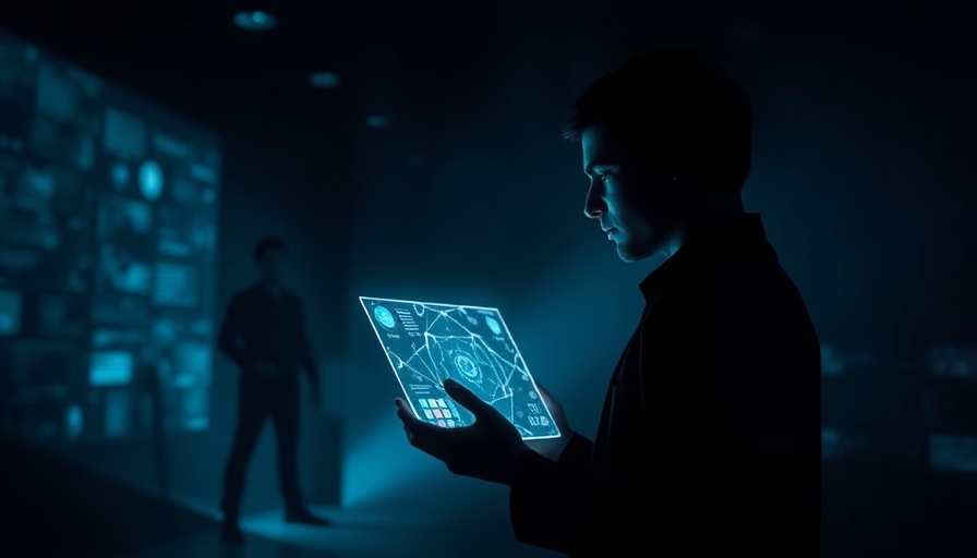 AI in Therapy and Hearing Aids interaction with holographic interface.