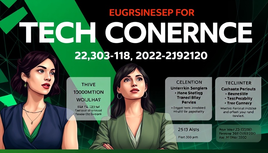 TechCrunch Disrupt equity panel banner showcasing female leaders.
