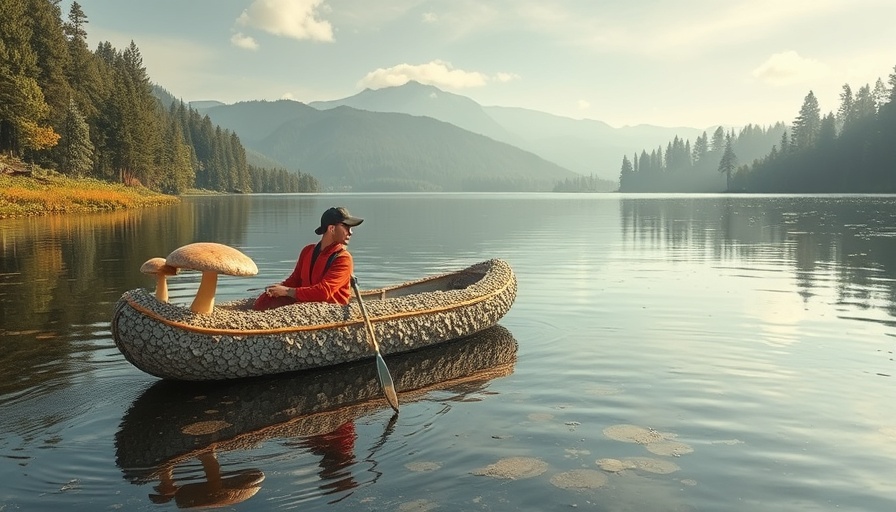 The man and the mushroom kayak: can a boat made from mycellim change the future/