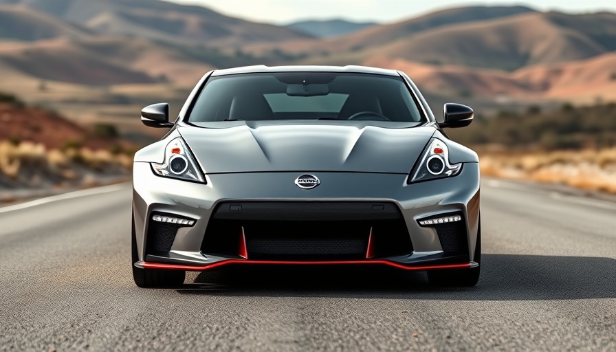 Nissan Z NISMO with manual transmission upgrade on open road.