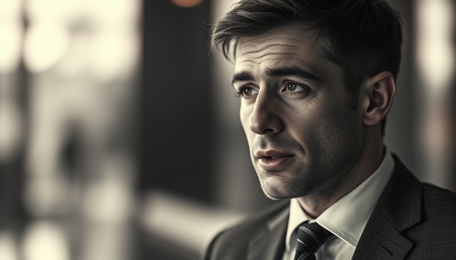 Thoughtful man in business attire exploring alternative investments beyond Bitcoin.