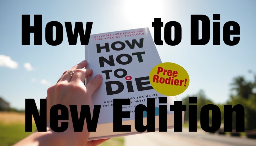 10th Anniversary Edition of How Not to Die preorder announcement image.