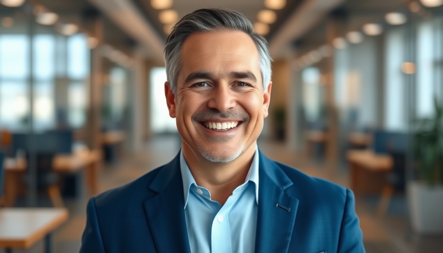 Middle-aged man in suit representing UK property finance market.