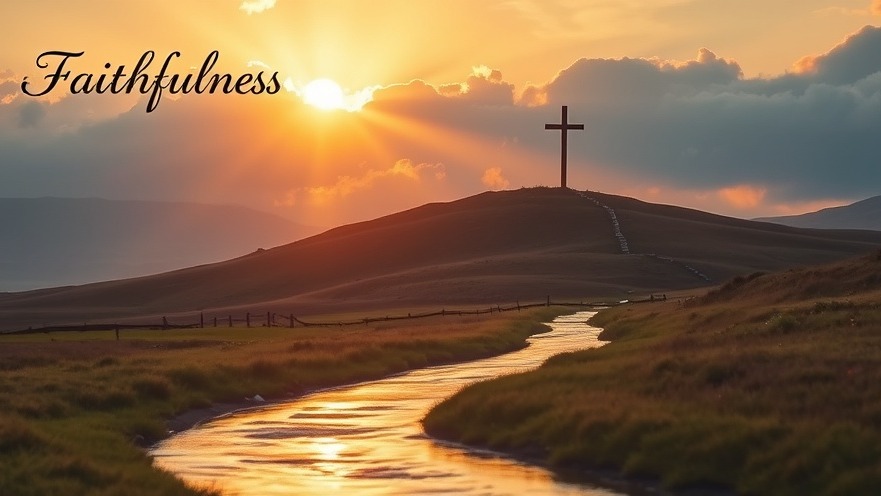 A serene dawn landscape symbolizing the faithfulness of God and overcoming doubt.