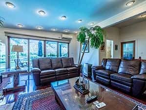 Living room view 3 waterfront property for sale