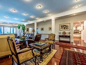 Living room view 4 waterfront property for sale