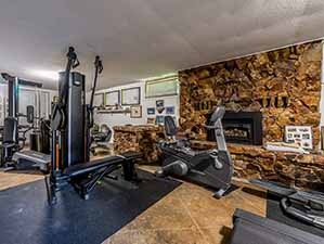 Full gym and fitness center riverfront house for sale Kamloops