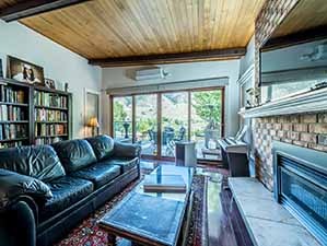 Family room Kamloops waterfront home view 2