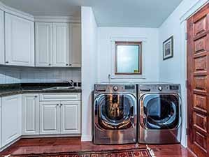 Laundry room Kamloops riverfront property