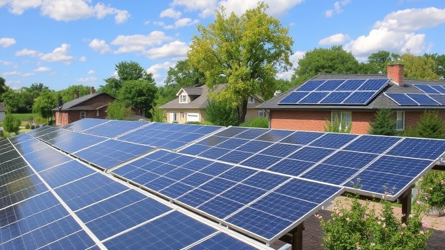 Community solar projects offering renewable energy solutions and energy savings.