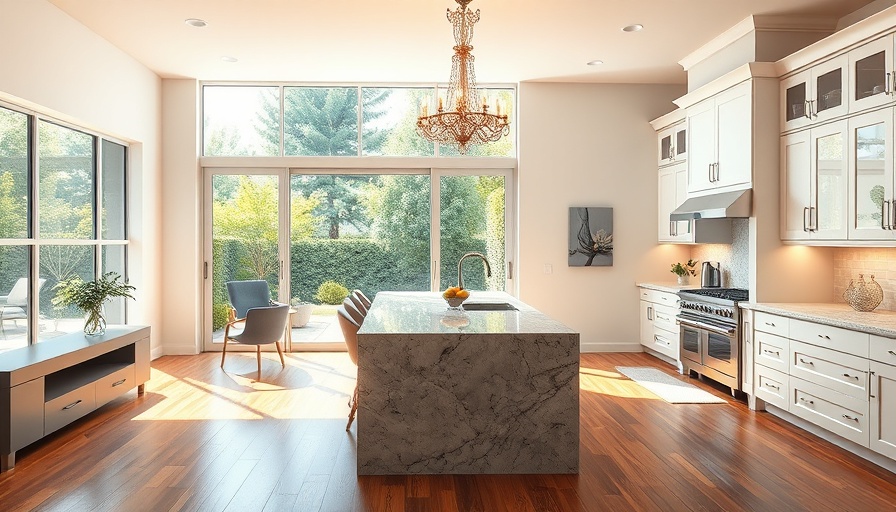 Spacious kitchen with sliding glass door, ideal for removing.