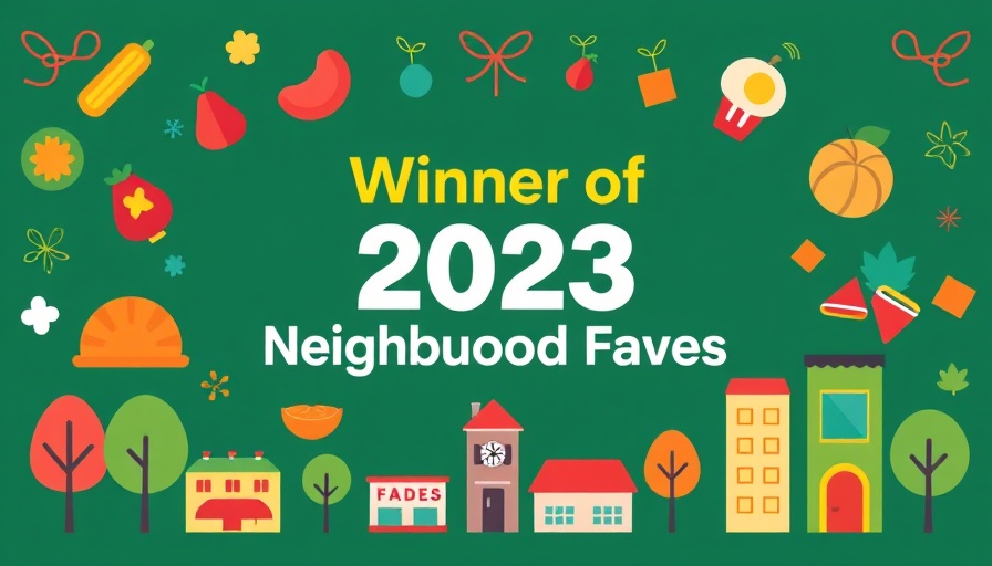 2023 Neighborhood Faves award banner by Nextdoor