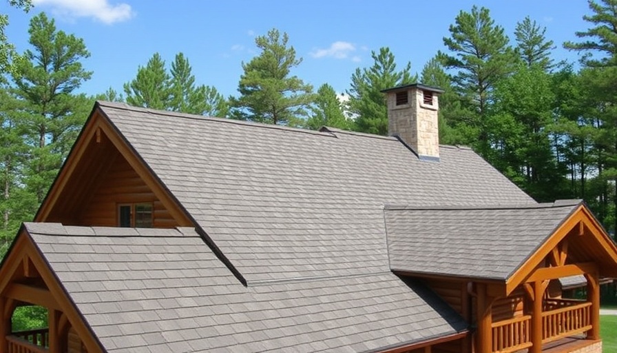 DaVinci Shake Roof Tops Custom Log Cabin