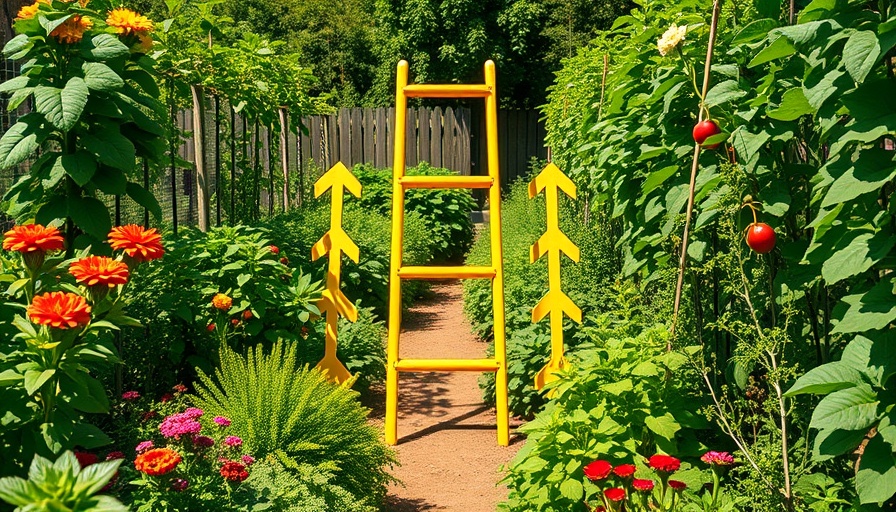 Vibrant home vegetable garden showcasing crop rotation techniques.