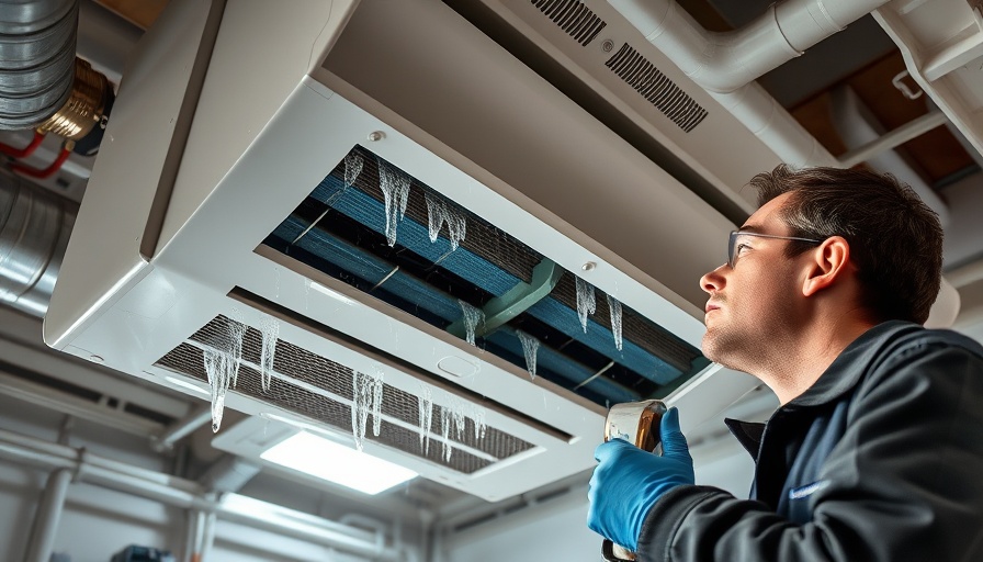Common summer AC troubles being inspected by a technician.
