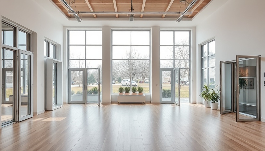 Showroom with best windows for small spaces, modern design.