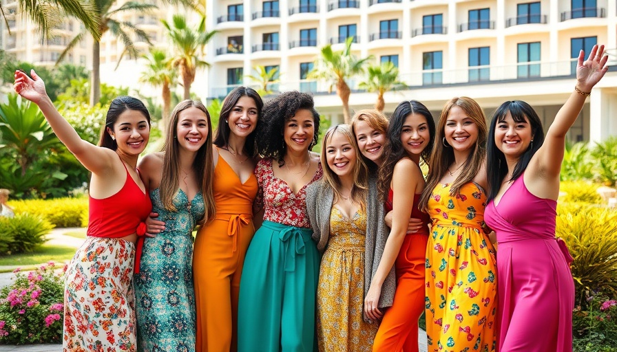 Group of women celebrating transformative benefits of side hustles in vibrant setting