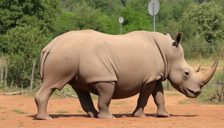 Dehorning rhinos reduces poaching by 80%, study finds