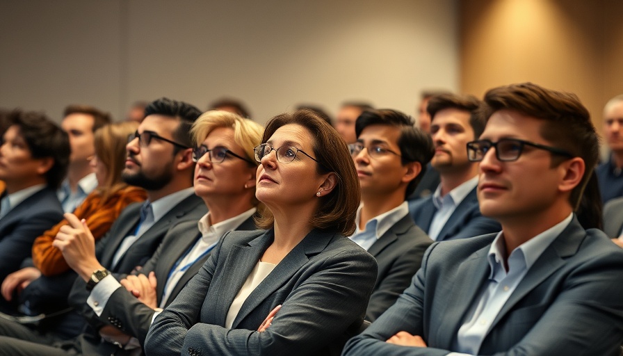 Audience attentively listens at an event on protecting missing children.
