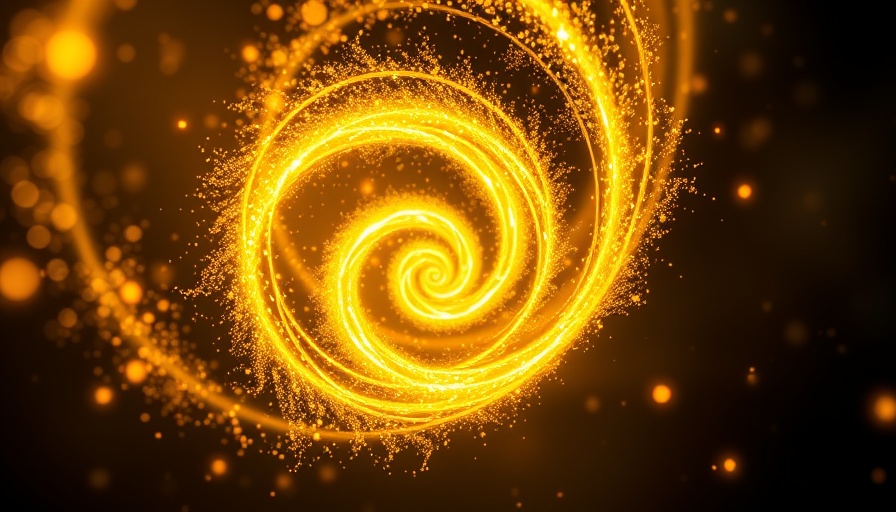 528 Hz positive transformation energy swirl.