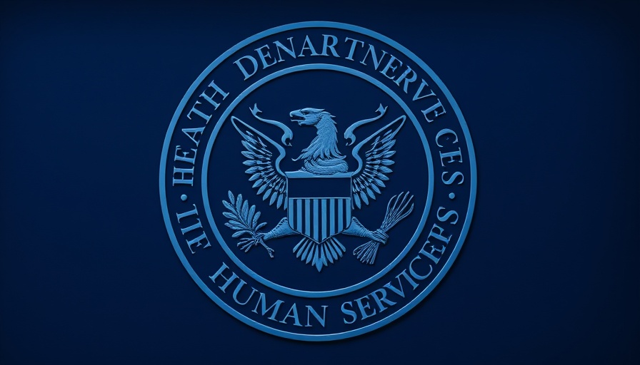 U.S. Department of Health and Human Services emblem related to nutritional meal access in America.