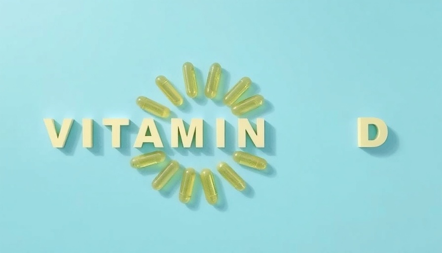Vitamin D capsules and blocks on blue background - Vitamin D benefits suppressed