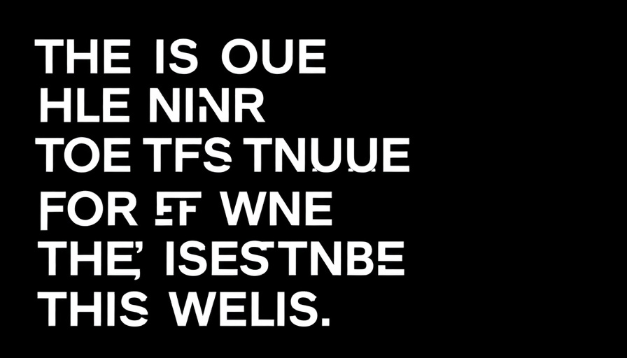 Motivational text on black background, minimalist design.