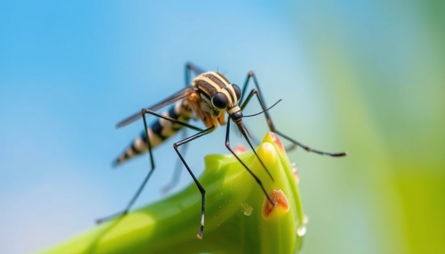 Chikungunya outbreak in China vector close-up