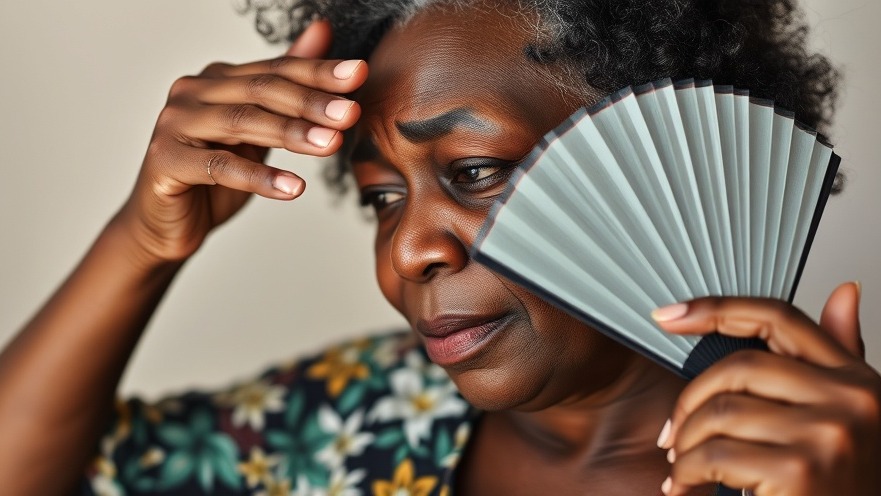 A 51-year-old Black woman practicing holistic wellness with fitness tips.