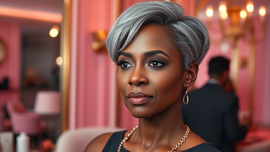 Sophisticated Black woman preparing for a wellness travel event, embodying healthy living.
