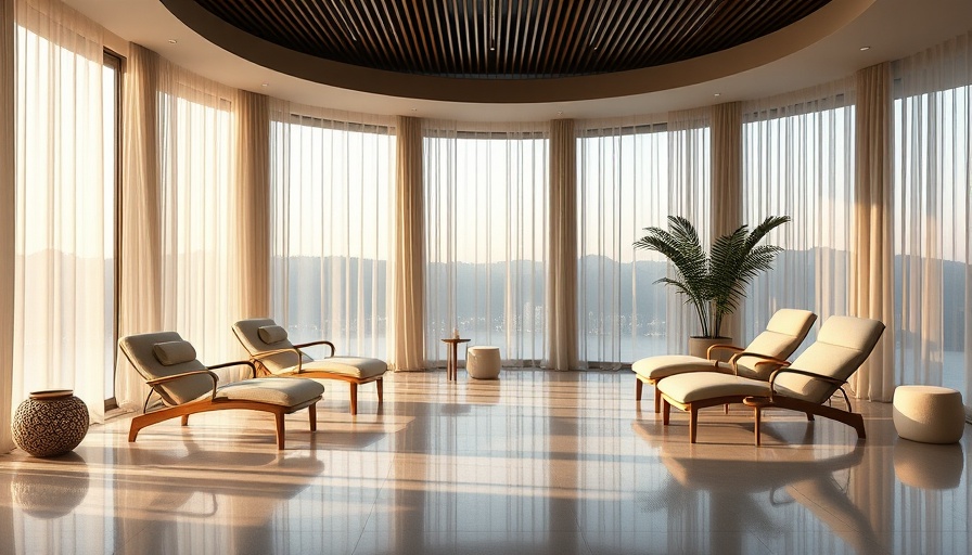 Guerlain Spa Toronto serene lounge area with elegant chairs