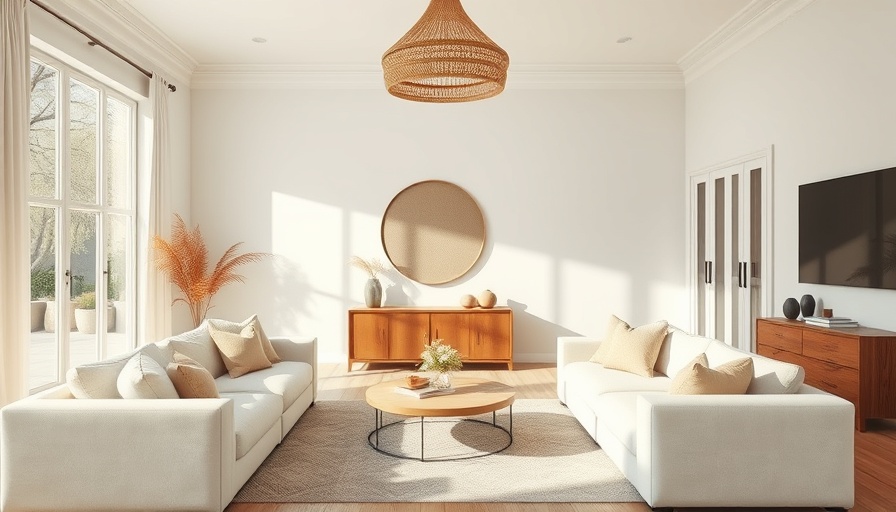 Design a Light-Filled Home in an airy living room with white decor and natural light.