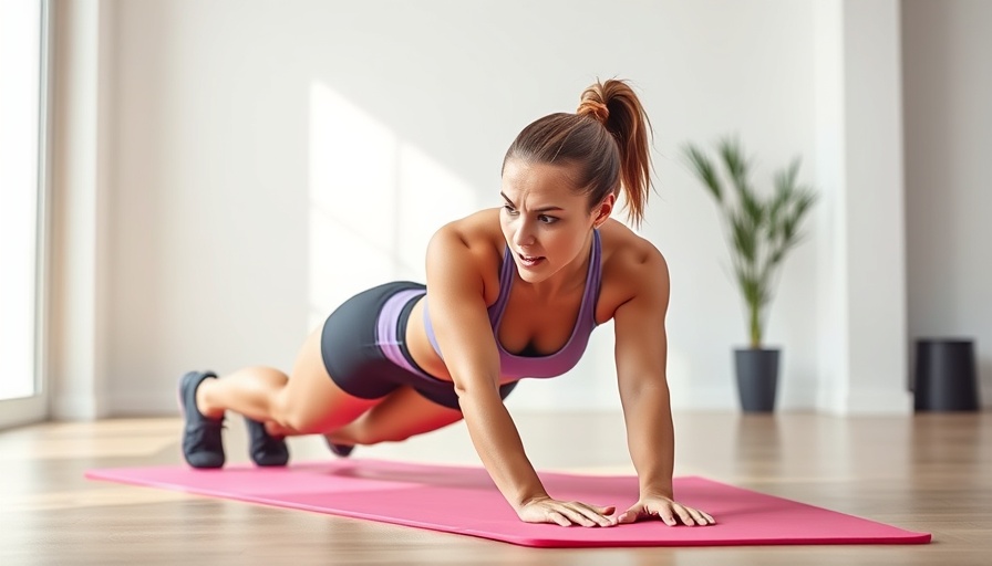 Woman doing a side plank, core exercises that really work, home gym.