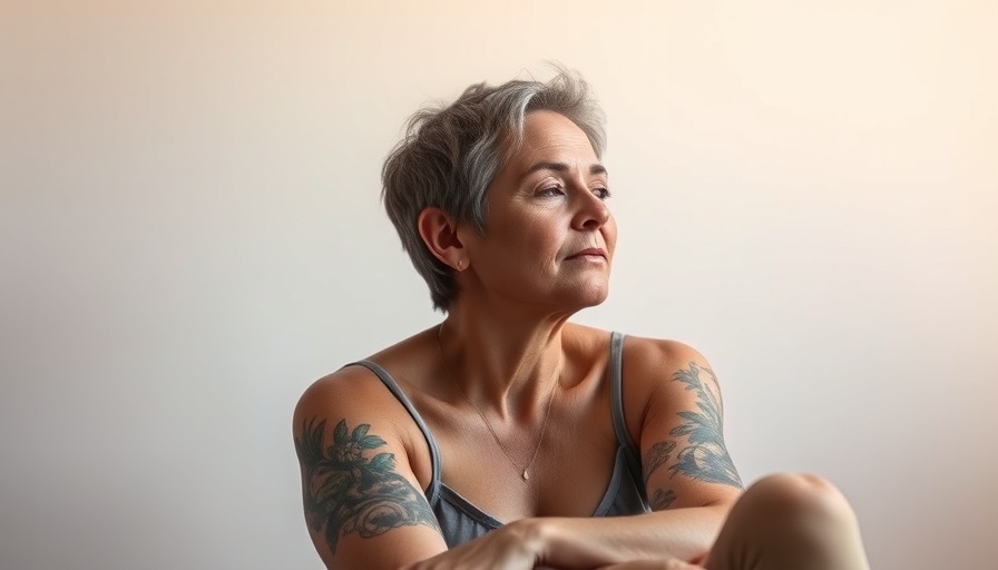 Mature woman reflecting on healing from toxic relationships, in a serene setting.