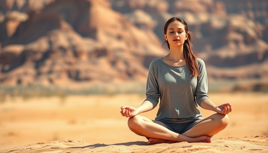 Woman meditating in desert landscape, affordable solo travel wellness retreats
