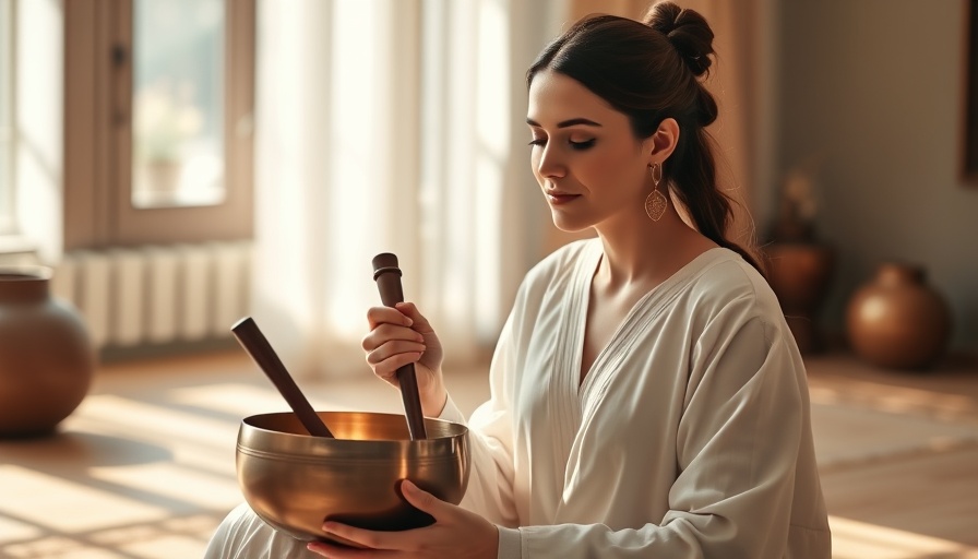 Sound healing benefits shown with Tibetan singing bowls in therapy.