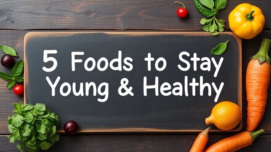 5 Foods to Stay Young & Healthy for vibrant energy and a balanced diet