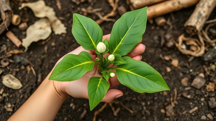 Close-up of a turmeric plant with vibrant green leaves, symbolizing wellness trends.
