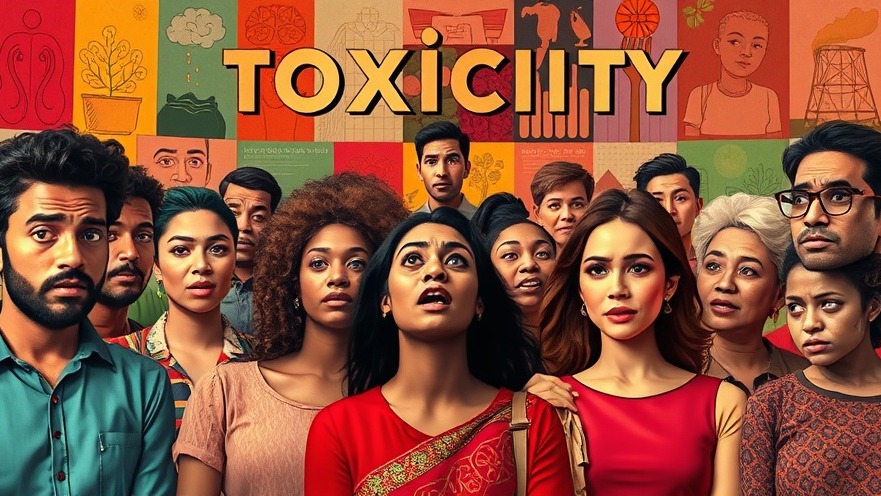 Diverse group expressing concern over toxicity, highlighting detoxification benefits.