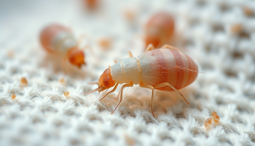 Microscopic dust mites on fabric linked to asthma triggers