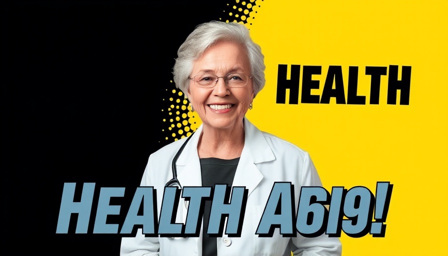 Strengthen Weak Legs health advice with text overlay and smiling woman.