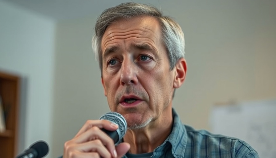 Middle-aged man discusses worst mistake for a flat stomach.