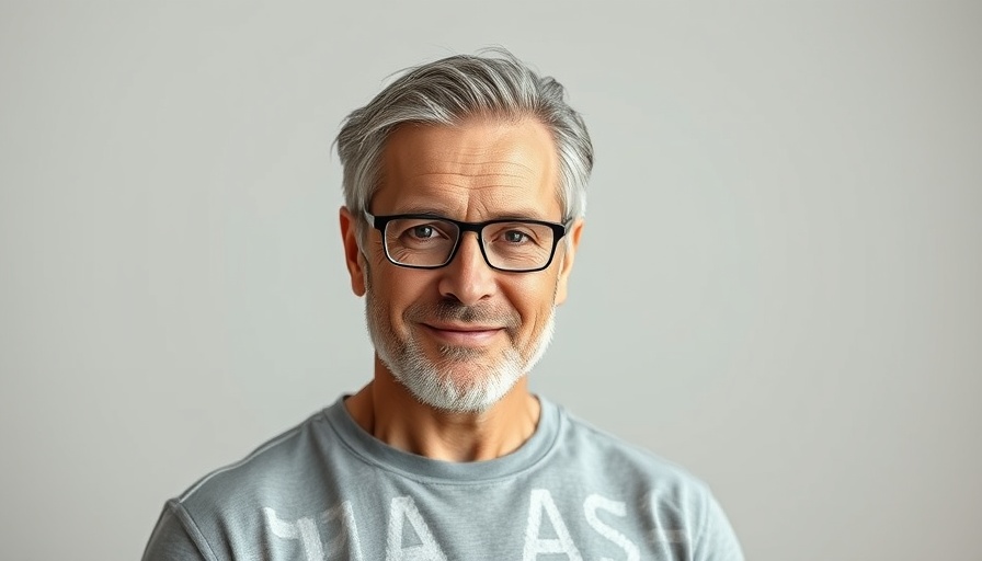 Health expert promoting a live stream on health trends in 2025.
